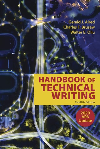 The Handbook of Technical Writing with 2020 APA Update cover