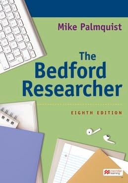 The Bedford Researcher cover