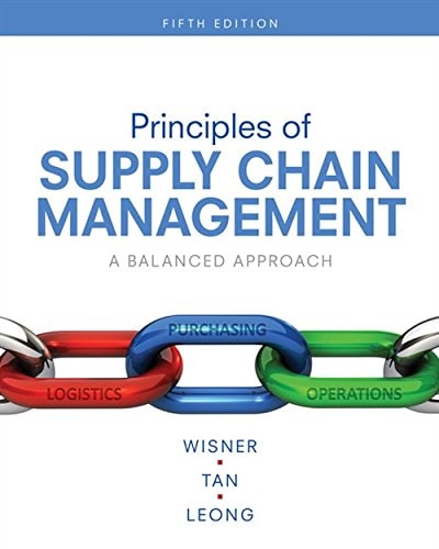 Principles of Supply Chain Management: A Balanced Approach cover