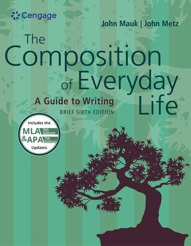 The Composition of Everyday Life, Brief with APA 7e Updates cover
