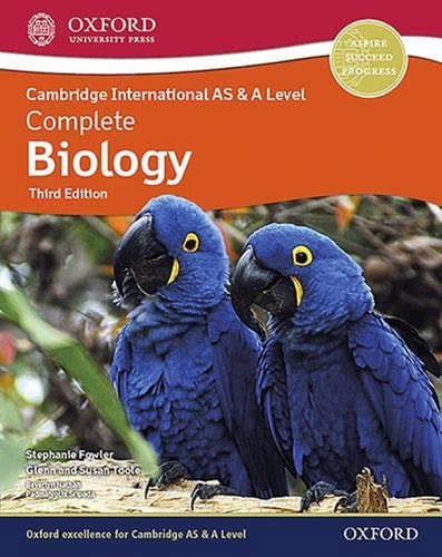 Cambridge International AS & A Level Complete biology cover