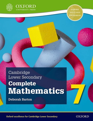 Cambridge Lower Secondary Complete Mathematics Student Book (7) cover