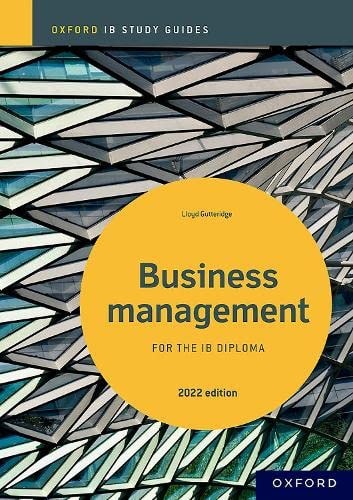 Business Management Study Guide: Oxford IB Diploma Programme cover