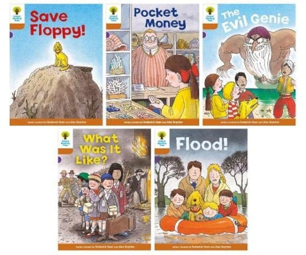Oxford Reading Tree: Biff, Chip and Kipper Stories: Oxford Level 8: Mixed Pack 5 Oxford Level 8 Mixed Pack 5 cover
