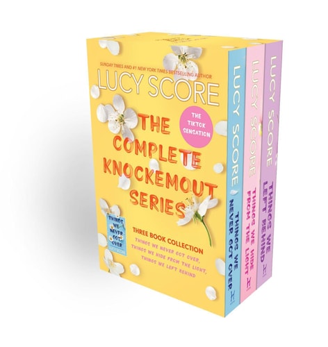The Knockemout Series Boxset 1-3 The Complete Collection of Things We Never Got Over, Things We Hide From The Light and Things We Left Behind cover