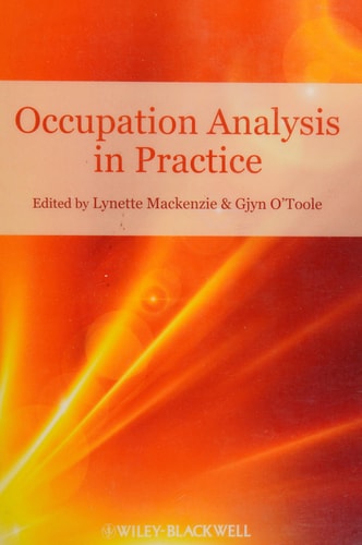 Occupation Analysis in Practice cover