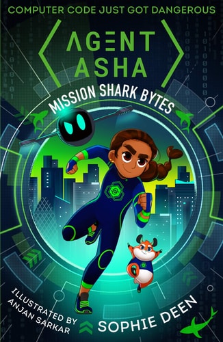 Agent Asha: Mission Shark Bytes cover