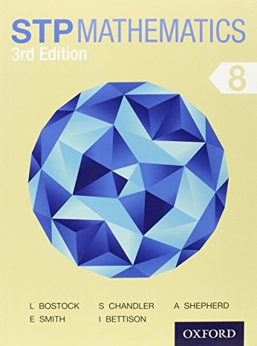 STP Mathematics 8 Student Book 3rd Edition cover