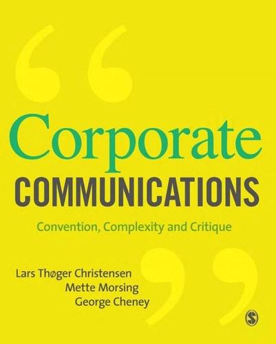 Corporate Communications Convention, Complexity and Critique cover