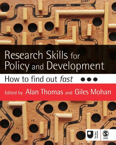 Research Skills for Policy and Development How to Find Out Fast cover