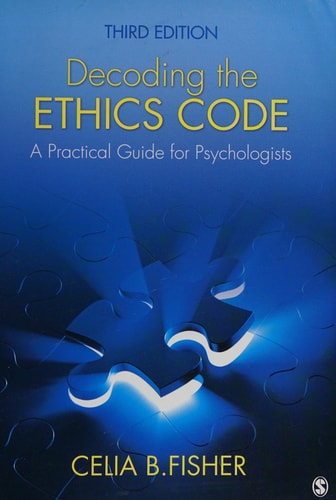 Decoding the Ethics Code A Practical Guide for Psychologists cover