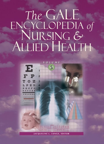 Gale Encyclopedia of Nursing and Allied Health 6 Volume Set cover