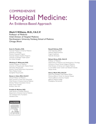Comprehensive Hospital Medicine cover