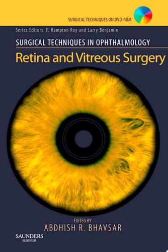 Surgical Techniques in Ophthalmology Series: Retina and Vitreous Surgery Text with DVD cover