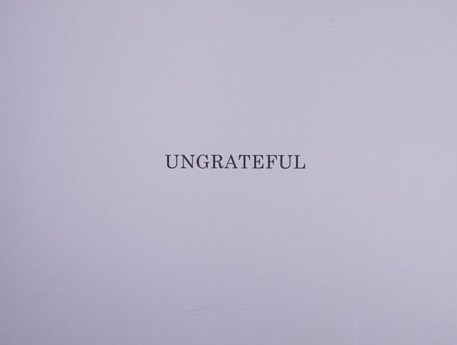 Ungrateful Mammals cover