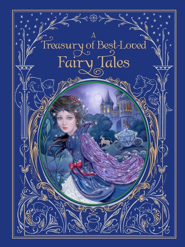 A Treasury of Best-Loved Fairy Tales (Barnes and Noble Collectible Classics: Omnibus Edition) cover