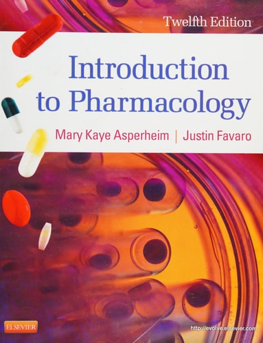 Introduction to Pharmacology cover
