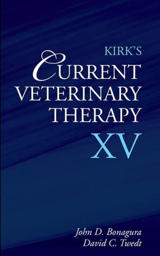 Kirk's Current Veterinary Therapy XV cover