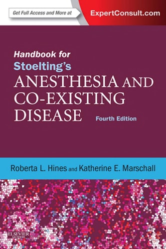 Handbook for Stoelting's Anesthesia and Co-Existing Disease Expert Consult: Online and Print cover