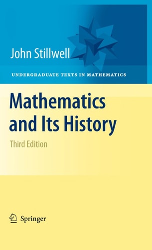 Mathematics and Its History cover