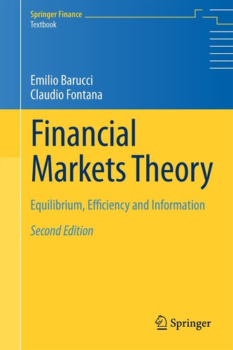Financial Markets Theory Equilibrium, Efficiency and Information cover