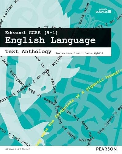 Edexcel GCSE (9-1) English Language Text Anthology Edxcl GCSE(9-1) EngLang Anthology cover
