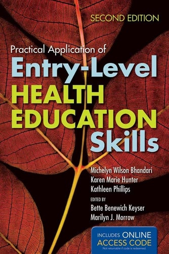 Practical Application of Entry-level Health Education Skills cover