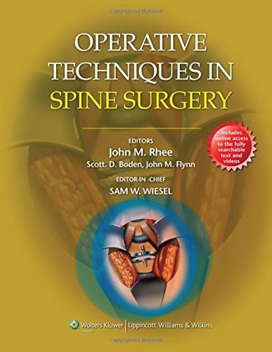 Operative Techniques in Spine Surgery cover