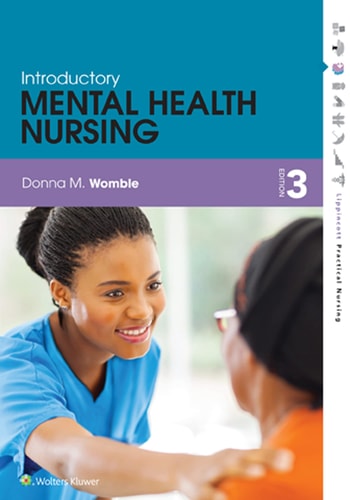 Introductory Mental Health Nursing cover