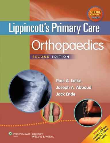 Lippincott's Primary Care Orthopaedics cover