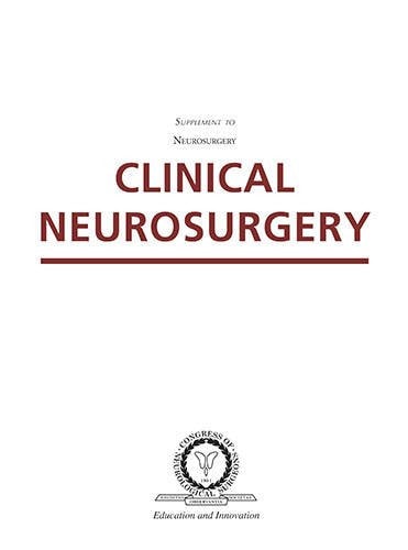 Clinical Neurosurgery A Publication of the Congress of Neurological Surgeons cover