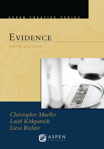 Aspen Treatise for Evidence cover
