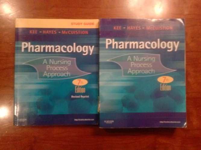 Pharmacology - Text and Study Guide - Revised Reprint Package A Nursing Process Approach cover