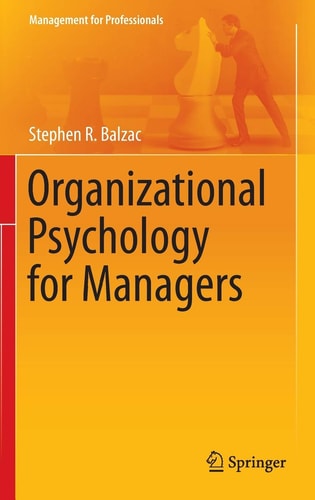 Organizational Psychology for Managers cover