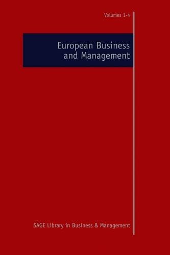 European Business and Management cover