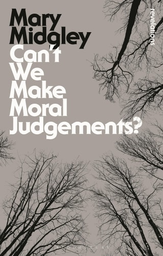 Can't We Make Moral Judgements? cover