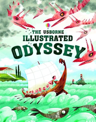 USBORNE ILLUSTRATED ODYSSEY. cover