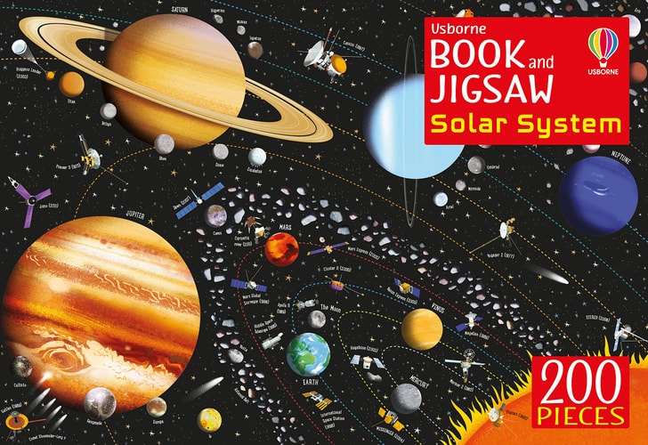 Usborne Book and Jigsaws: the Solar System cover