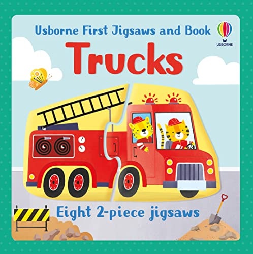 Usborne First Jigsaws: Trucks cover