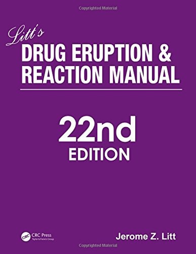 Litt's Drug Eruption and Reaction Manual, 22nd Edition cover