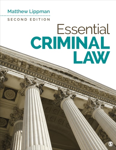 Essential Criminal Law cover
