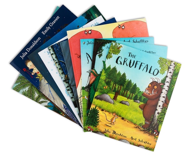 Julia Donaldson X 10 Book Set Collection Pack Includes Room On The Broom cover