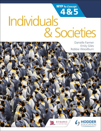 Individuals and Societies for the IB MYP 4&5: by Concept Hodder Education Group cover