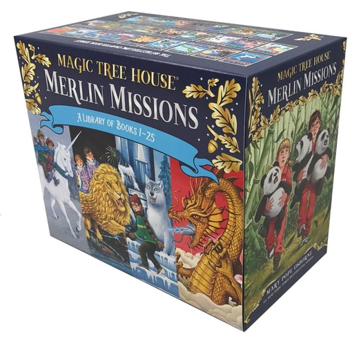 Magic Tree House Merlin Missions Books 1-25 Boxed Set cover