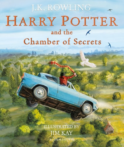 Harry Potter and the Chamber of Secrets Illustrated Edition cover