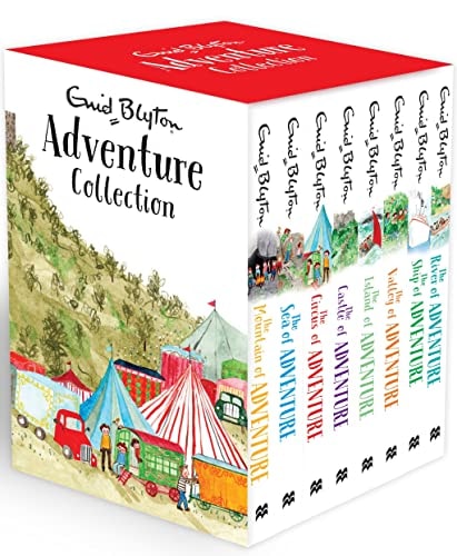 Enid Blyton's Adventure Collection x 8 Books Pack 2021 cover