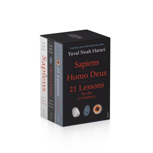 Yuval Noah Harari Box Set (Sapiens, Homo Deus, 21 Lessons for 21st Century) (Lead Title) cover