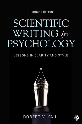 Scientific Writing for Psychology Lessons in Clarity and Style cover