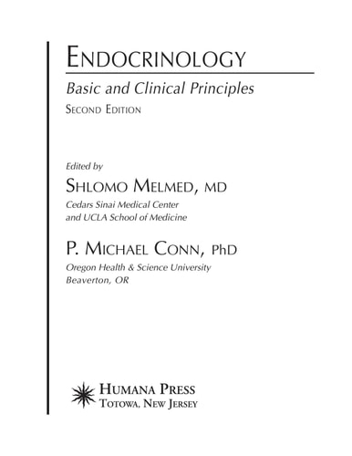 Endocrinology Basic and Clinical Principles cover