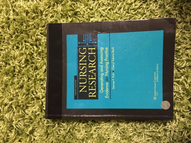 Nursing Research Generating and Assessing Evidence for Nursing Practice cover
